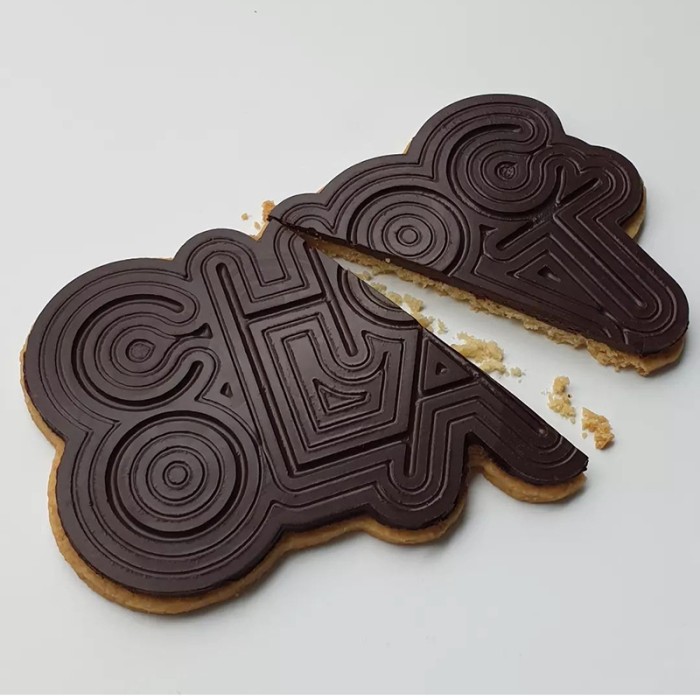 Chocolat - tablette à biscuit