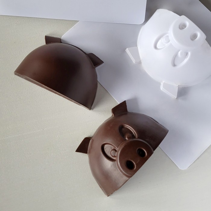 Cochon - moule à chocolat 3D