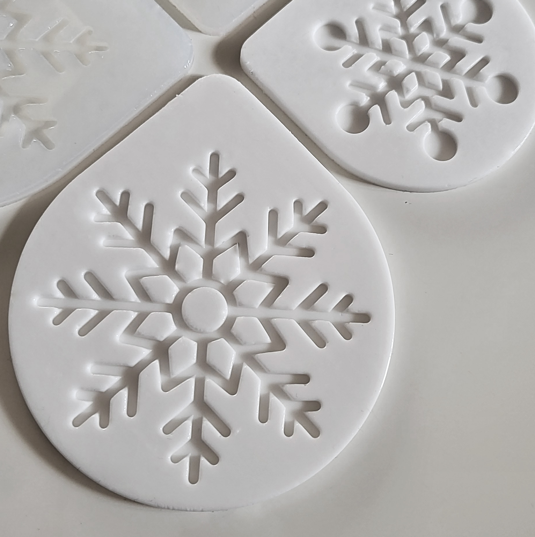 Flocons - Chablon silicone